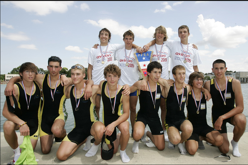podium_4x_cadets2009