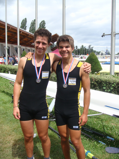 Baptiste et Luc médaillés à Vichy