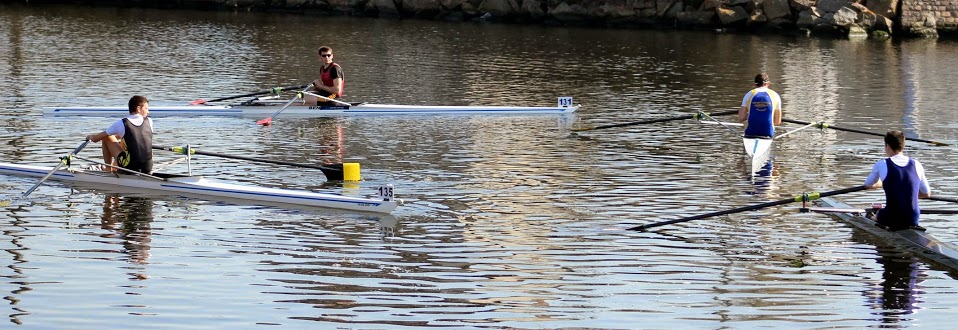 Julien et Guillaume à la fin de leur course